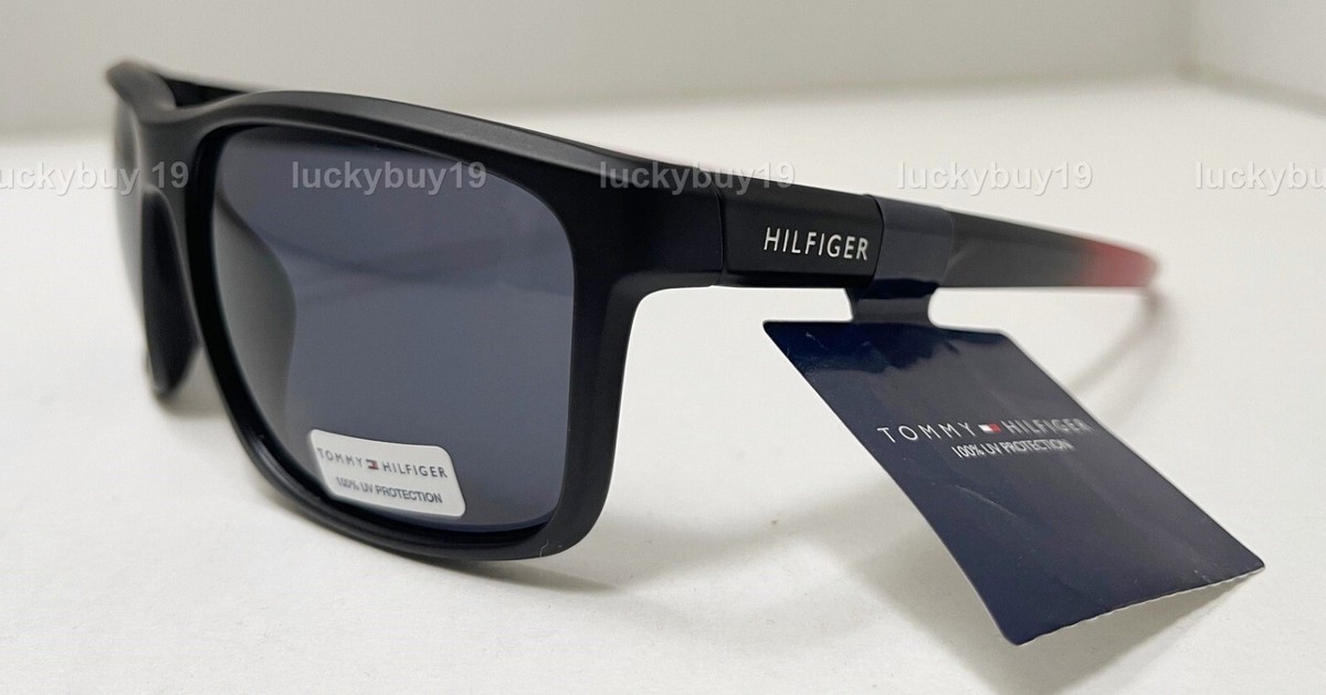 NWT Tommy Hilfiger MP OM 674 Black Red Men