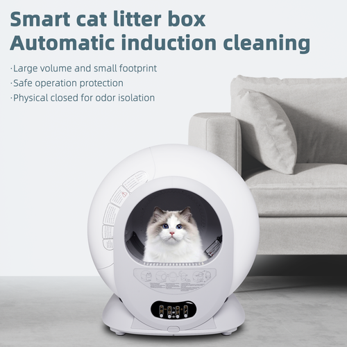 Self Cleaning Cat Litter BoxAutomatic Cat Litter Cleaning Large 65L