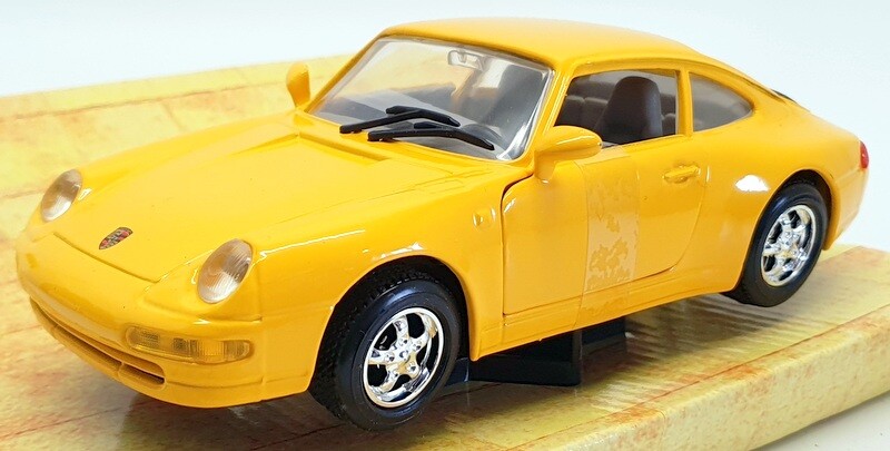 モーターマックス　　ポルシェ911 Motor Max 1/24 Scale Model Car 68021 - Porsche 911 - Yellow | eBay