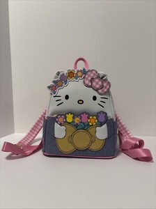 Hello Kitty Denim Backpack | eBay