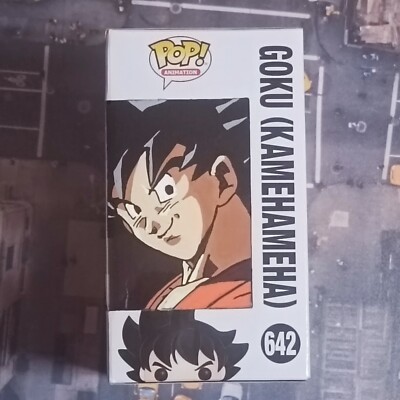 Goku (Kamehameha) 642 GameStop Exclusive Custom Art on Box Funko
