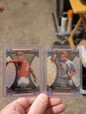 Dylan Carlson RC & Nolan Arenado 2022 Topps Tek 70th Anniversary Clear Acetate