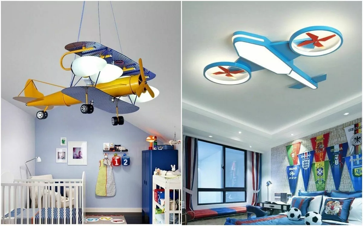 Air Plane Kids Ceiling Light Children