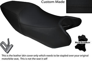 Black Stitch Custom Fits Honda Vtr 250 97 07 Dual Leather Seat Cover Ebay