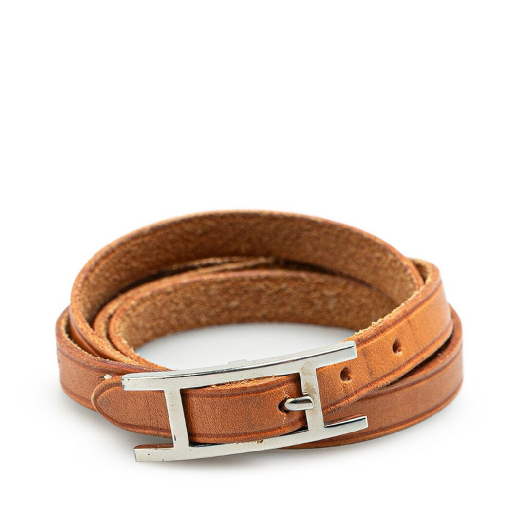 Hermes API 3 Leather Bracelet for Women Ref 1-0210264