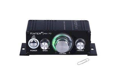 Mini Digital Audio Power Amplifier 12V 2 Channel MA170 for Car or Mp3 Without