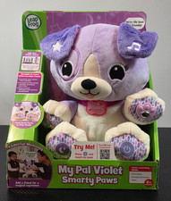 LeapFrog My Pal Violet Smarty Paws Plush Kids Loyal Learning Toy Read