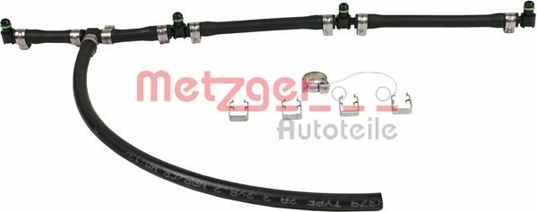 Fits METZGER 0840023 HOSE, FUEL OVERFLOW