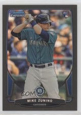 2013 Bowman Draft Chrome Black Refractor 26/35 Mike Zunino #44 6k2