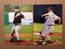 Greg Maddux 1993 Topps Stadium Club Base & Members Choice Baseball Cards.