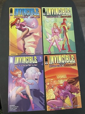 INVINCIBLE PRESENTS ATOM EVE COLLECTED EDITION & ATOM EVE & REX SPLODE 1 2 3 SET