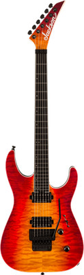 Jackson Pro Plus Series Dinky DKAQ Firestorm Ebony Fingerboard
