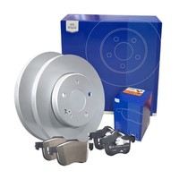 ATE Bremsscheiben Bremsen BremsbeläGe Kit Hinten FüR VW Golf 5 1K1 1.9 Tdi