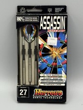 Vintage Dart Set Harrows Assassin Steeltip Da...
