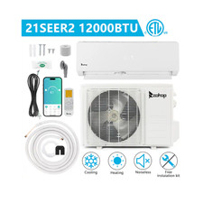 OUTDOOR UNIT ONLY Zokop 12000BTU/21SEER 1050W Mini Split Air Conditioner 115V