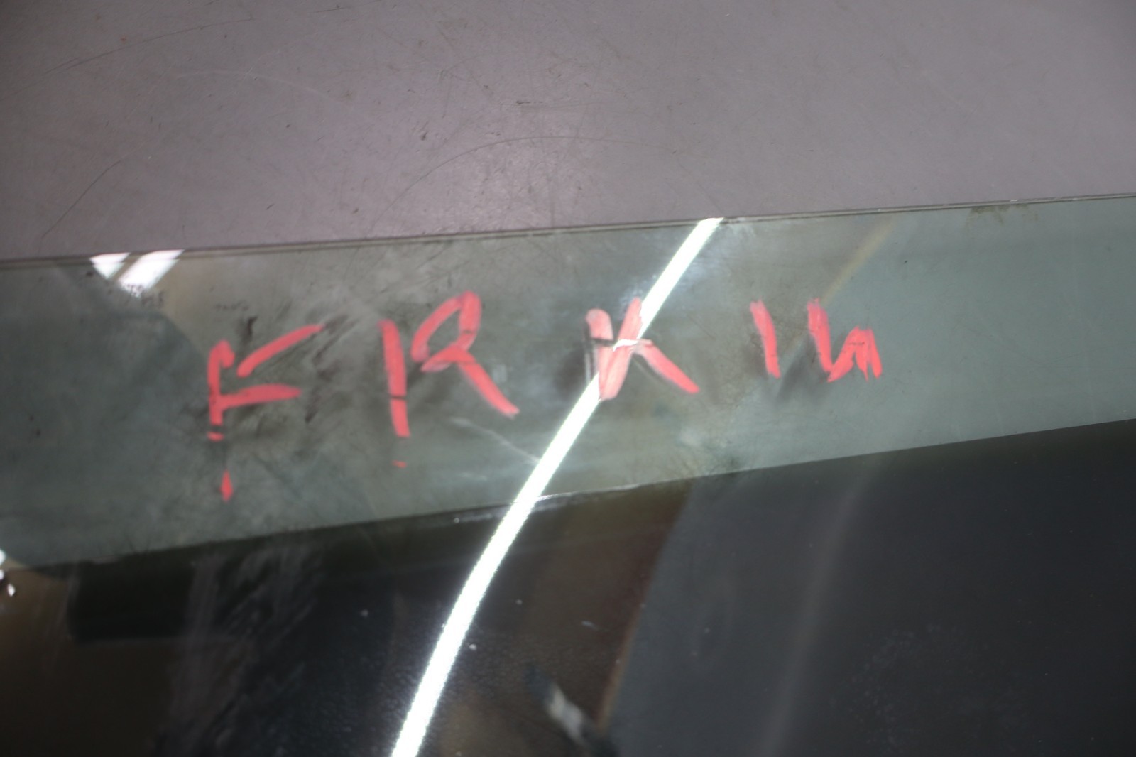 03-13 Maserati Quattroporte M139 Front Right Side Door Window Auto Glass Oem