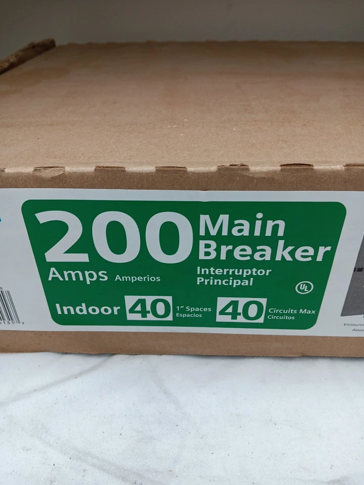 Siemens S4040B1200P 200A 40-Space 40-Circuit Main Breaker Panel Indoor - Image 3 of 4