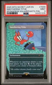 Smothering Tithe #7009 Secret Lair Drop SpongeBob SquarePants Foil