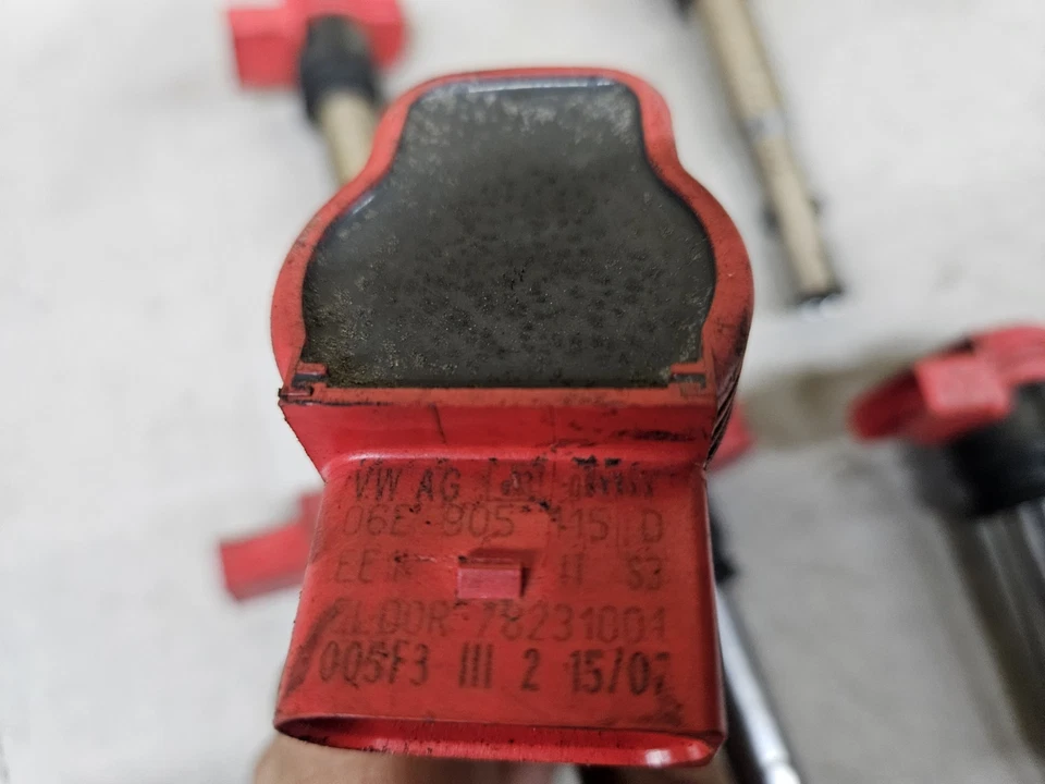 2007-2011 AUDI A6 S6 - Ignition COIL PACK Of 6 Psc 06E905115F - Image 4 of 4