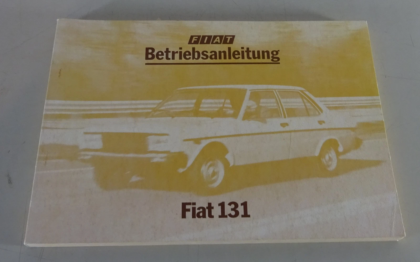 Operating Instructions / Manual Fiat 131 Mirafiori Stand 02/1980