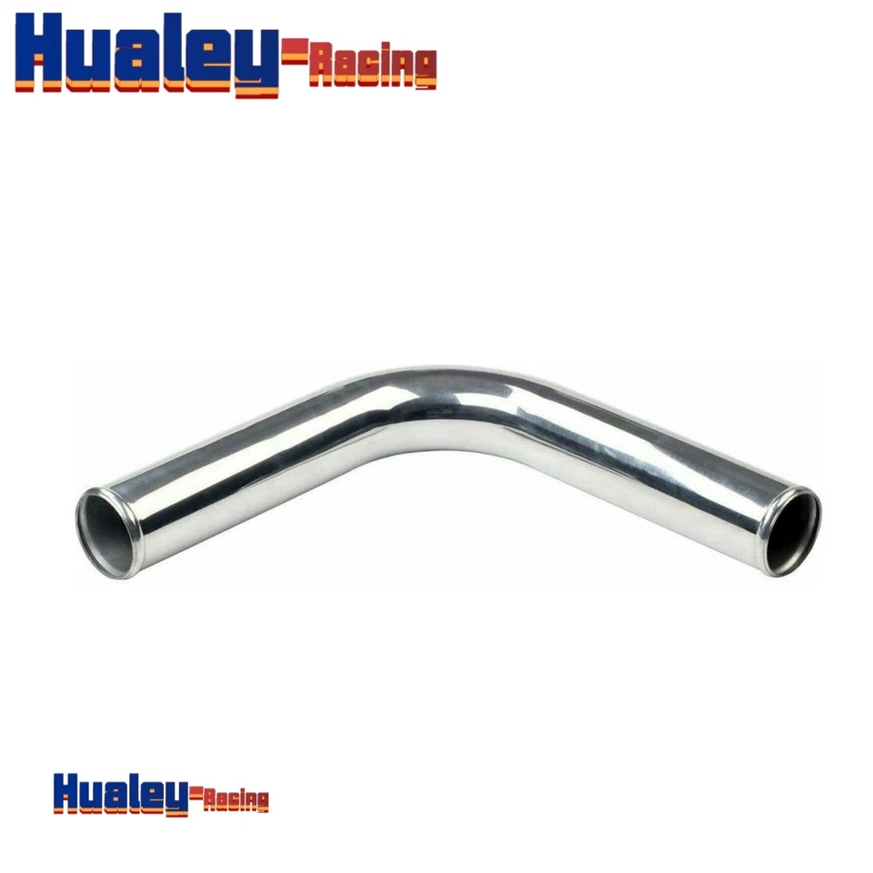 Tubo intercooler turbo de aluminio 45 grados OD: 80 mm 3,15 pulgadas L = 600 mm Foto 2 de 4