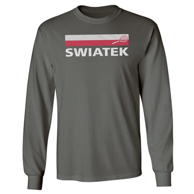 Swiatek Supporter Tribute - Poland Tennis Fans Gift Long Sleeve Tshirt