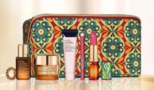 Estee Lauder 6 Pcs Gift Set Revitalizing Supreme Creme, Serum, Primer, Lipstick