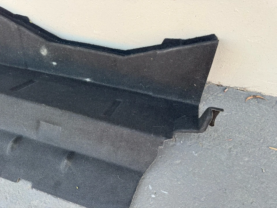 09-11 MERCEDES BENZ SLK300 R171 MALETERO TRASERO MOLDURA PARED DELANTERA OEM Foto 3 de 4