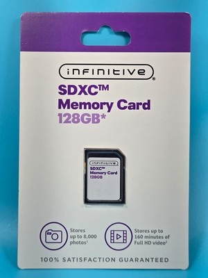 Infinitive SDXC 128GB Memory Card