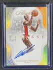 DOMINIQUE WILKINS 2024-25 PANINI FLAWLESS #40 FINESSE SIGNATURES AUTO GOLD 1/10