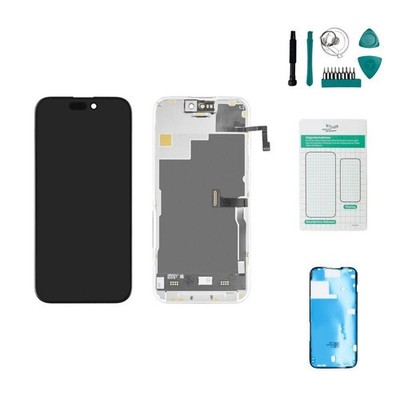 iPhone 15 Pro OLED Display inkl. Sensor Flex - Set Versand aus Deutschland
