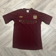 Manchester City 2012/2013 Away Football Shirt Umbro Soccer Jersey Size S UK 36”