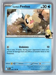 Cynthia's Feebas 052/182 Destined Rivals Common