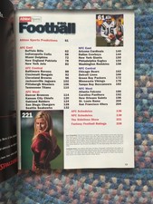 Athlon Sports Pro Football Edition 1999 Curtis Conway Cover