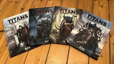 Titans Volumes 1-4 Complete, Splitter Publisher