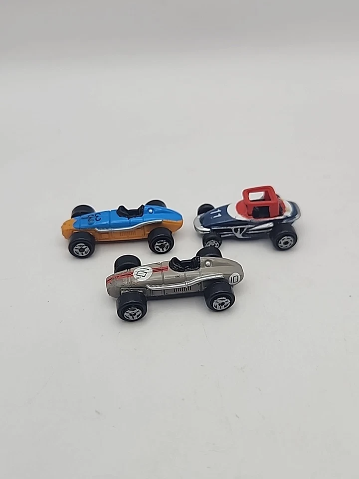 Micro Machine 1940 y 1950 Indy estilo enano coches de carreras lote de 3 Belly Tankers Foto 2 de 4
