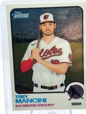 2022 Topps Heritage #443 Trey Mancini Chrome #/999