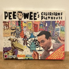 PEE WEE Herman Colorforms Playhouse Deluxe Playset. Sealed