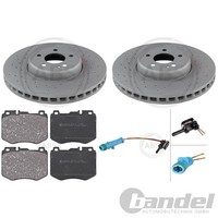 ABS Bremsscheiben + BelÄGe Vorne Passend FüR Mercedes GLC X253 C253 W253