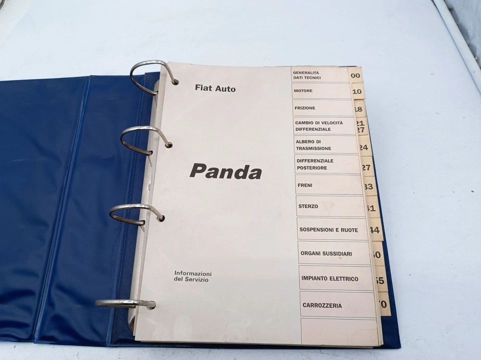Manuale officina Fiat Panda 141 informazioni del servizio e Service News ed 1988 - Immagine 4 di 4