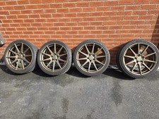Judd T311R 19x8.5 Satin Bronze alloy wheels 72.6 . Ford Fitment 5x108 ET 44.