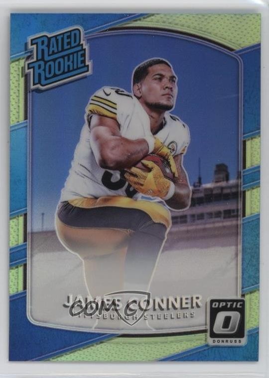 2017 Donruss Optic Rated Rookie Lime Green Prizm James Conner #172 07wh