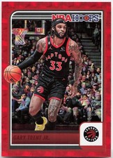 2023-24 Hoops #63 Gary Trent Jr. Hyper Red #/99