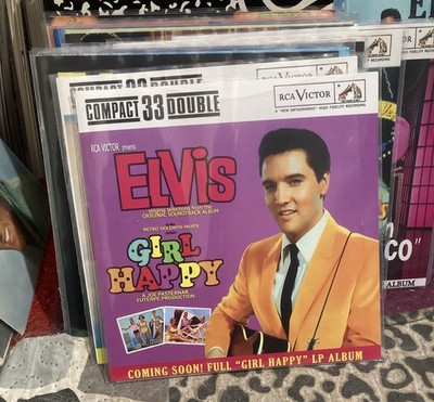 Elvis Presley  Girl Happy  vinyl compact 33 NEW