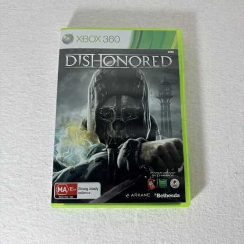 Dishonored Xbox 360 W/ MANUAL - Very Good Condition