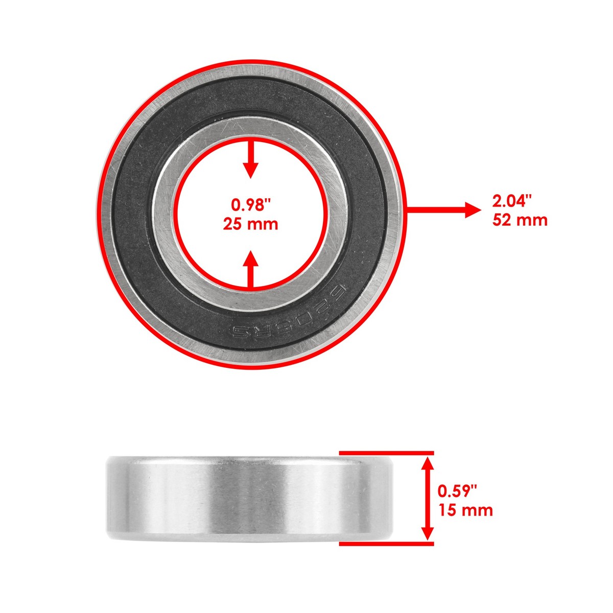 K5579-34520 Spindle Bearing Repair Kit for Kubota RCK54P RCK60P