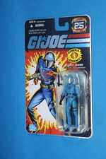 HASBRO G.I. JOE  COBRA LEADER COMMANDER ACTION FIGURE 25TH ANNIVERSARY NEW NIP