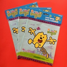  24 fun WOW WOW WUBBZY party gift loot BAGS - nick jr. - 2008 - sealed NEW
