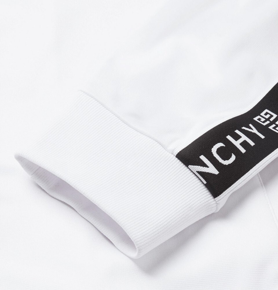 Men's Givenchy White Jersey Track Jacket With Logo | eBay