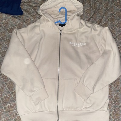 ROCKSTAR ORIGINAL BIEGE ZIPUP HOODIE [SIZEM]